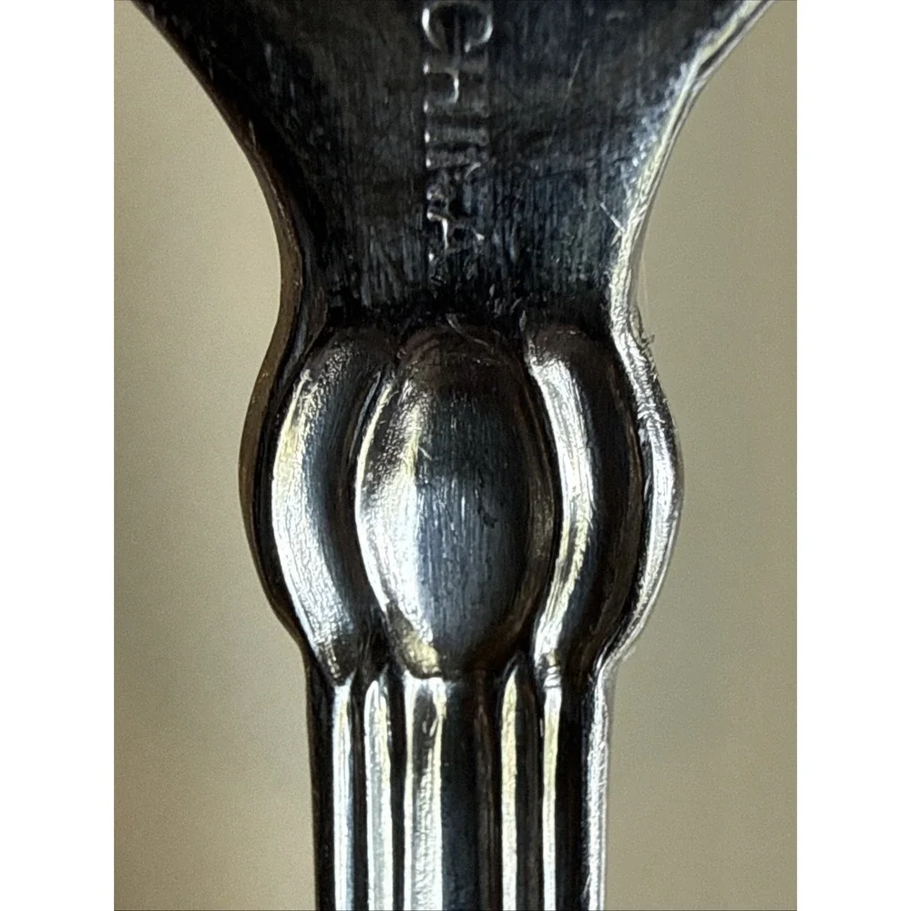 Lenox Chandelle 18/10 Stainless Flatware Dinner Fork 8.5 Set Of 2 RARE vintage